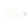 Voir la diapositive 2 : Paris Prix Guirlande Lumineuse LED  90 LEDS  9m Argent