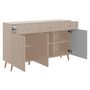 Voir la diapositive 3 : BEST MOBILIER Sorolla - buffet bas - 150 cm