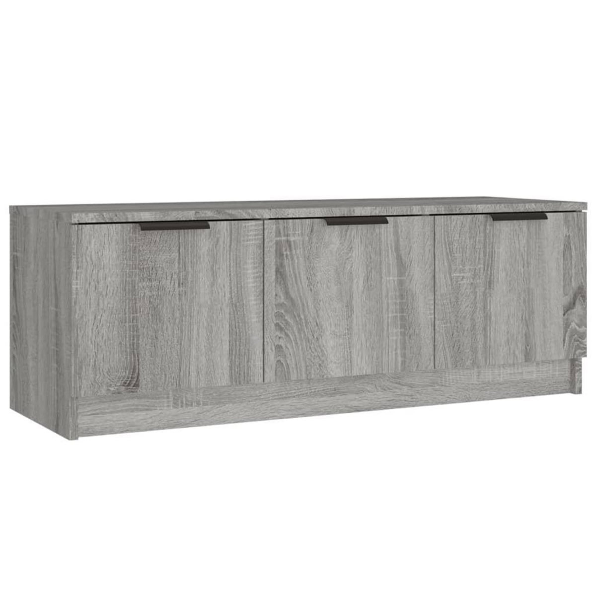 VIDAXL Meuble TV Sonoma gris 102x35x36,5 cm Bois d'ingenierie