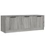 Voir la diapositive 2 : VIDAXL Meuble TV Sonoma gris 102x35x36,5 cm Bois d'ingenierie