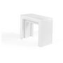 Voir la diapositive 2 : Table console extensible avec rallonges  45/235 cm ELORA  