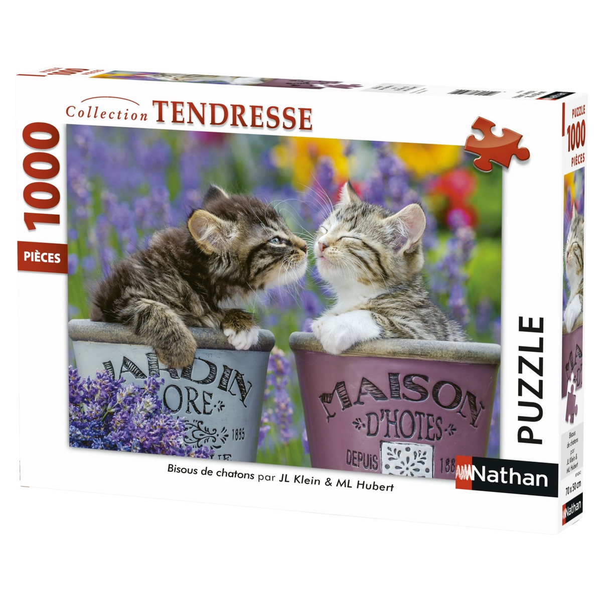 RAVENSBURGER Puzzles 1000 pièces Nathan Collection