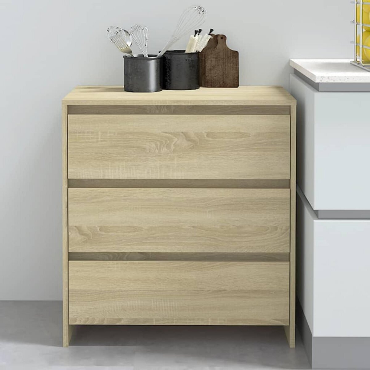 VIDAXL Buffet Chene sonoma 70x41x75 cm Bois d'ingenierie
