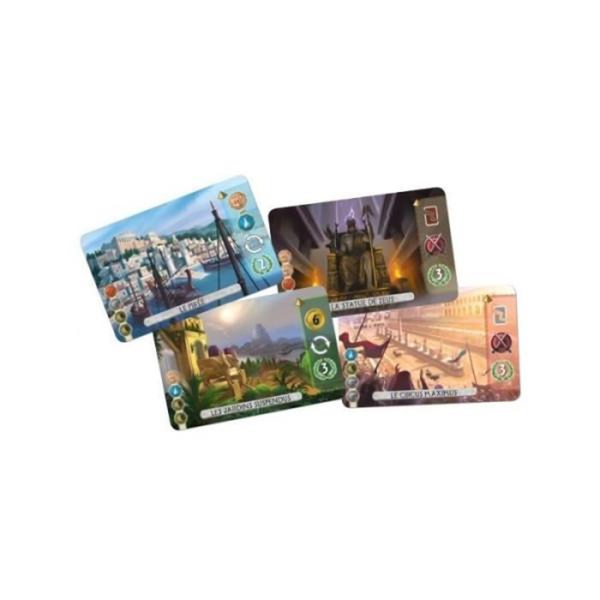 Voir la diapositive 3 : Asmodee Asmodée - repos production - 7 wonders : duel - unbox now- jeu de société - a partir de 10 ans - 2 joueurs - 30 minutes