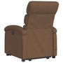Voir la diapositive 5 : VIDAXL Fauteuil de massage inclinable Marron Tissu