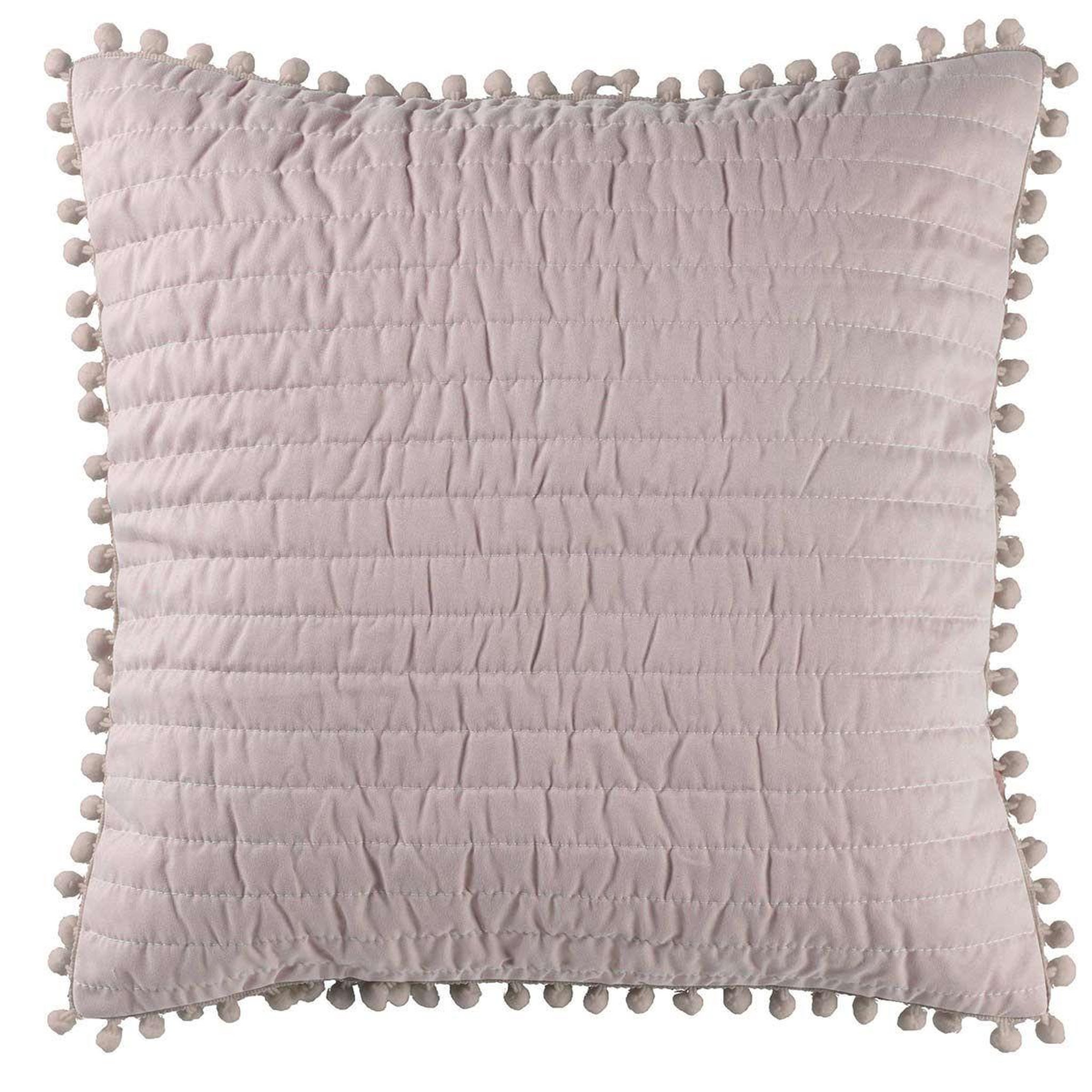 Douceur d'Intérieur Housse de coussin  dorinette  45x45cm nude