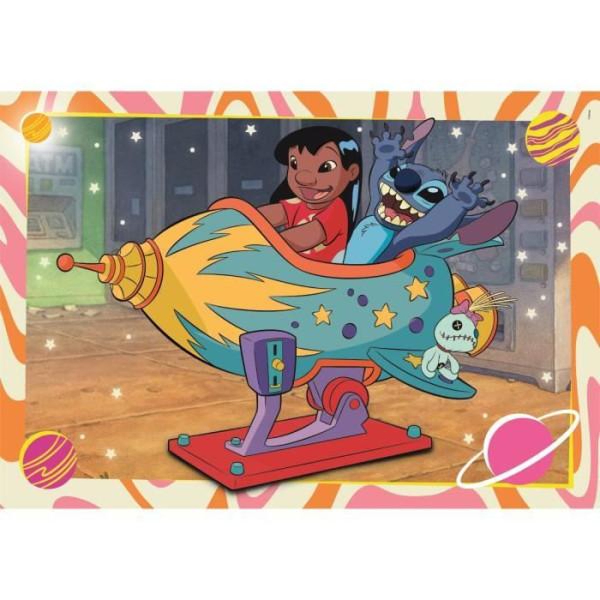 Voir la diapositive 2 : CLEMENTONI CLEMENTONI - 2x60 pieces - Stitch