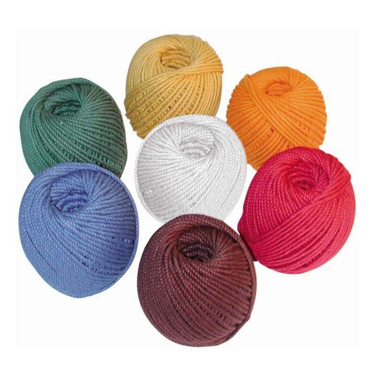 Graine créative 1 pelote de coton câblé - Ecru