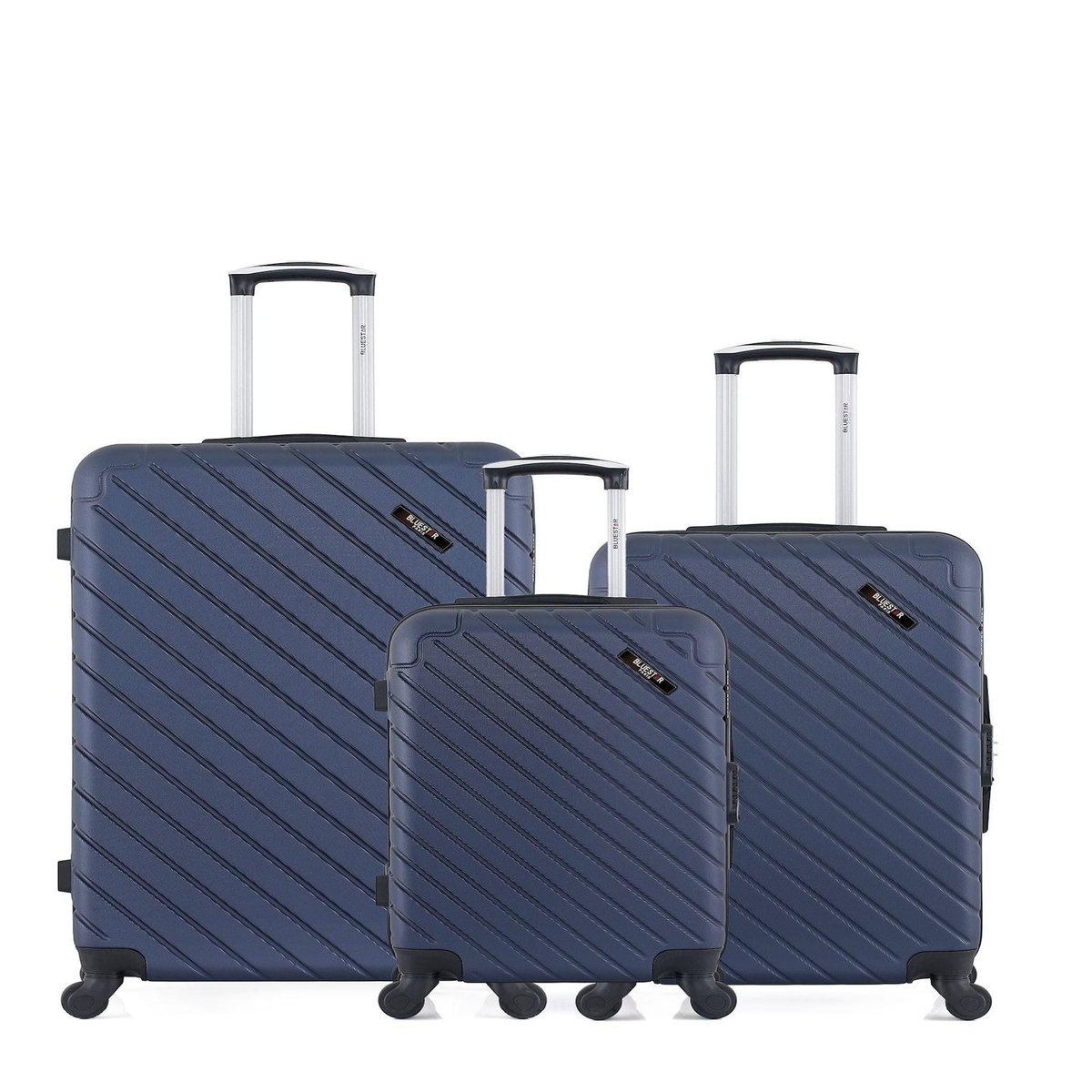 BLUESTAR BLUESTAR - LOT DE 3 - Valises grand format, weekend et cabine CITE
