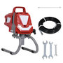 Voir la diapositive 2 : VIDAXL Pistolet a peinture a haute pression sans air 1010 W