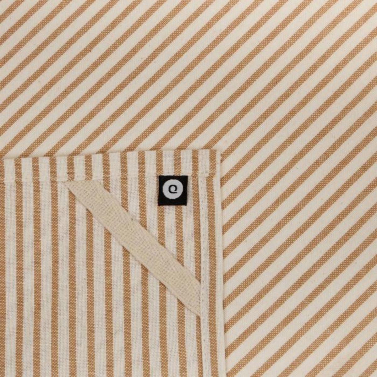 ATMOSPHERA Lot de 3 Torchons de Cuisine  Léopardi  45x70cm Beige