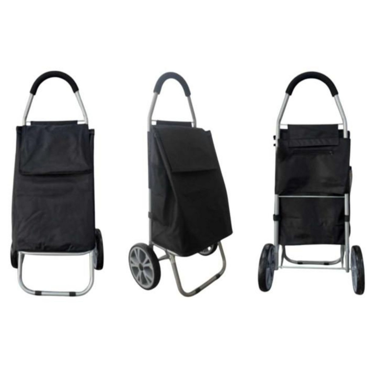 Paris Prix Chariot de Marché 2 Roues  Tempo  99cm Noir