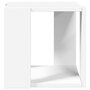 Voir la diapositive 5 : VIDAXL Table basse blanc 32x32x30 cm bois d'ingenierie