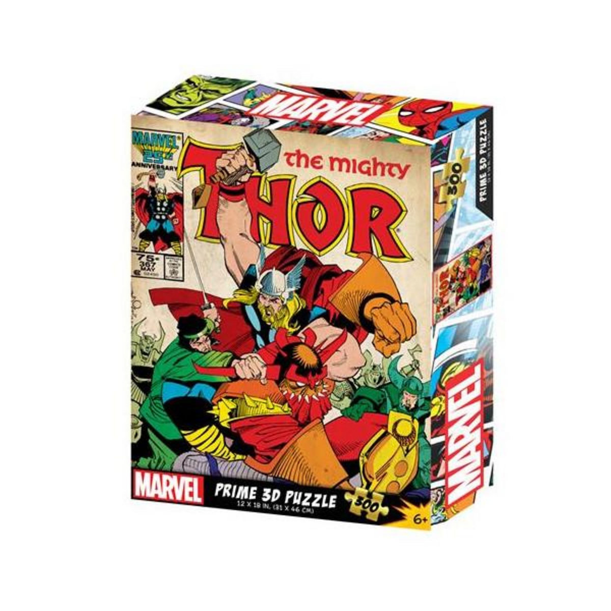 PRIME 3D Puzzle 300 pièces Prime 3D Thor Vintage