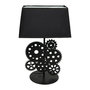 Voir la diapositive 4 : OSTARIA Lampe bois noir tissu rouages