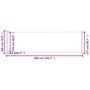 Voir la diapositive 6 : VIDAXL Auvent lateral retractable de patio 180x600 cm Gris