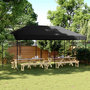Voir la diapositive 1 : VIDAXL Tente de reception pliable escamotable noir 580x292x315 cm