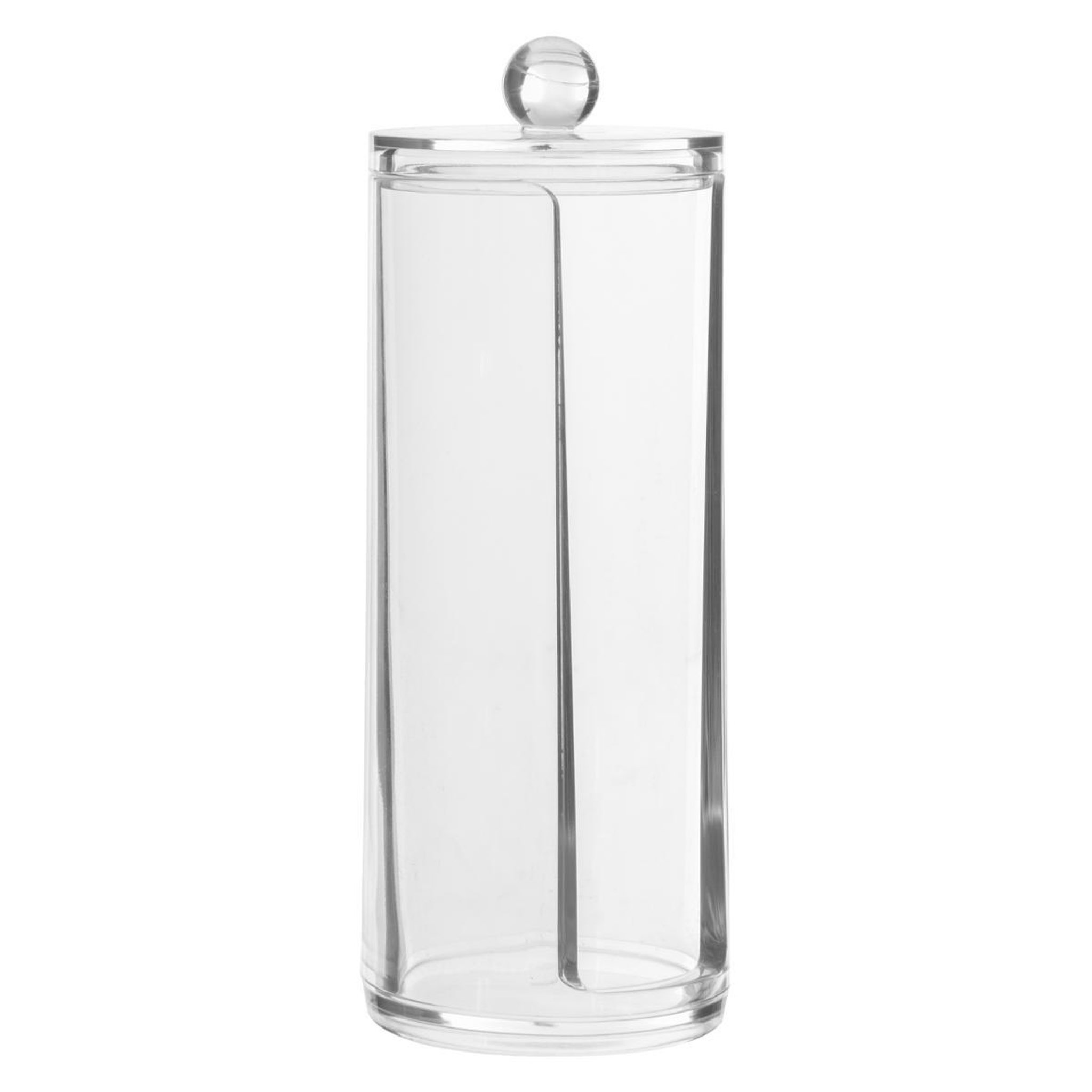 FIVE Distributeur de coton  selena  20cm transparent