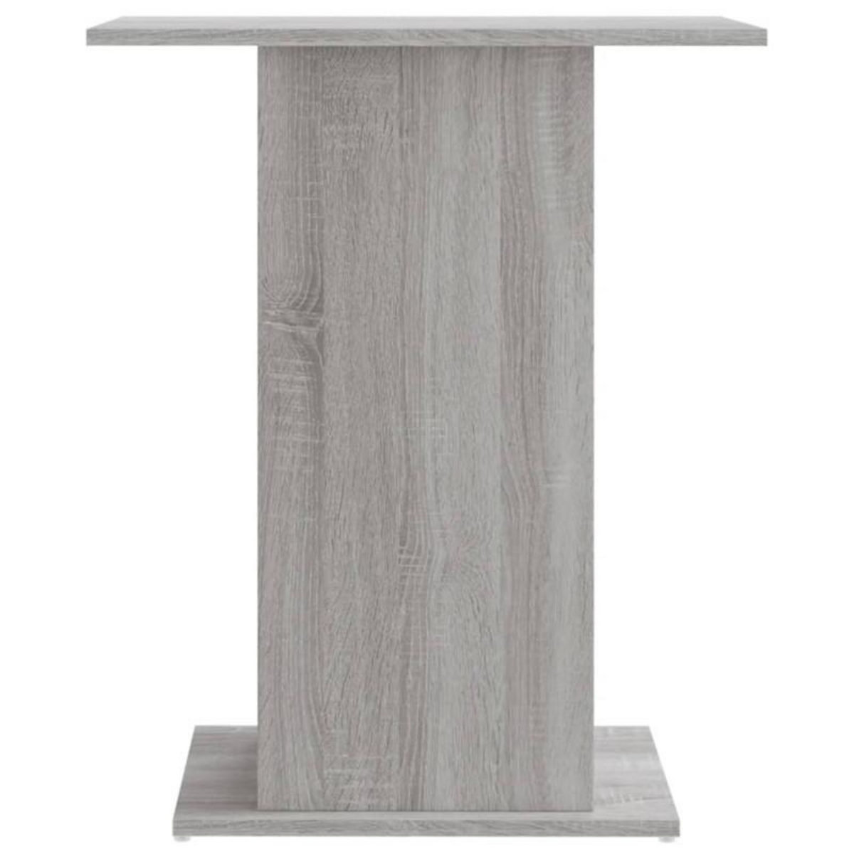 VIDAXL Support d aquarium sonoma gris 60,5x36x72,5cm bois d ingénierie