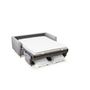 Voir la diapositive 9 : Canapé convertible  140 cm système couchage express 3 places en tissu TAMY