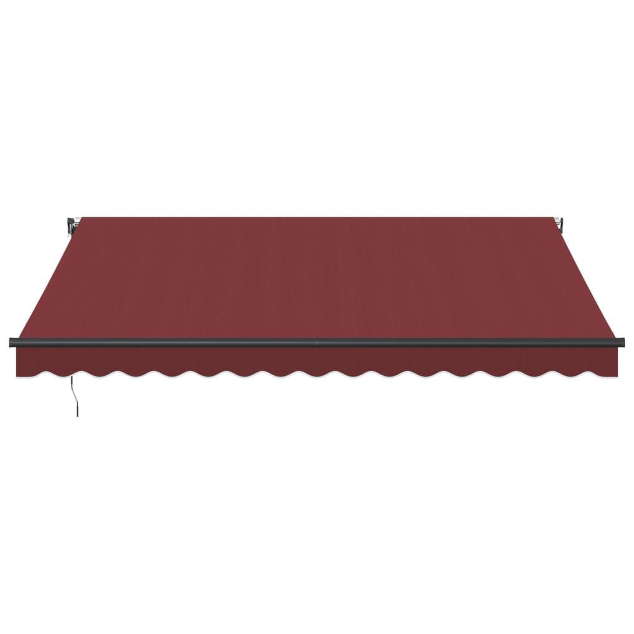 Voir la diapositive 4 : VIDAXL Auvent retractable automatique avec LED bordeaux 400x350 cm
