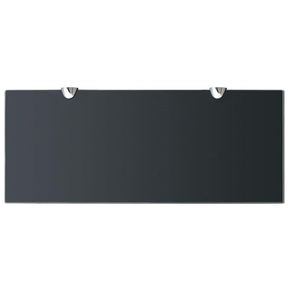 VIDAXL Etageres murales 2 pcs Verre 50 x 20 cm 8 mm