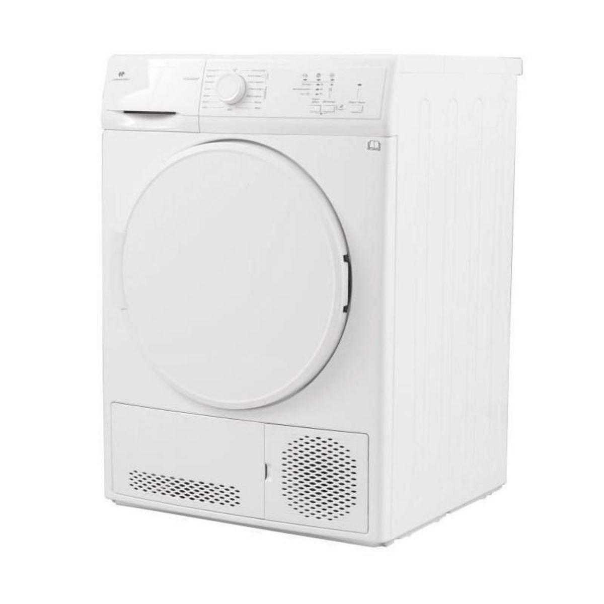 CONTINENTAL EDISON Sèche-linge à condensation CONTINENTAL EDISON CESLCE8WP1 - 8 kg - L59,6cm - Blanc - Classe B