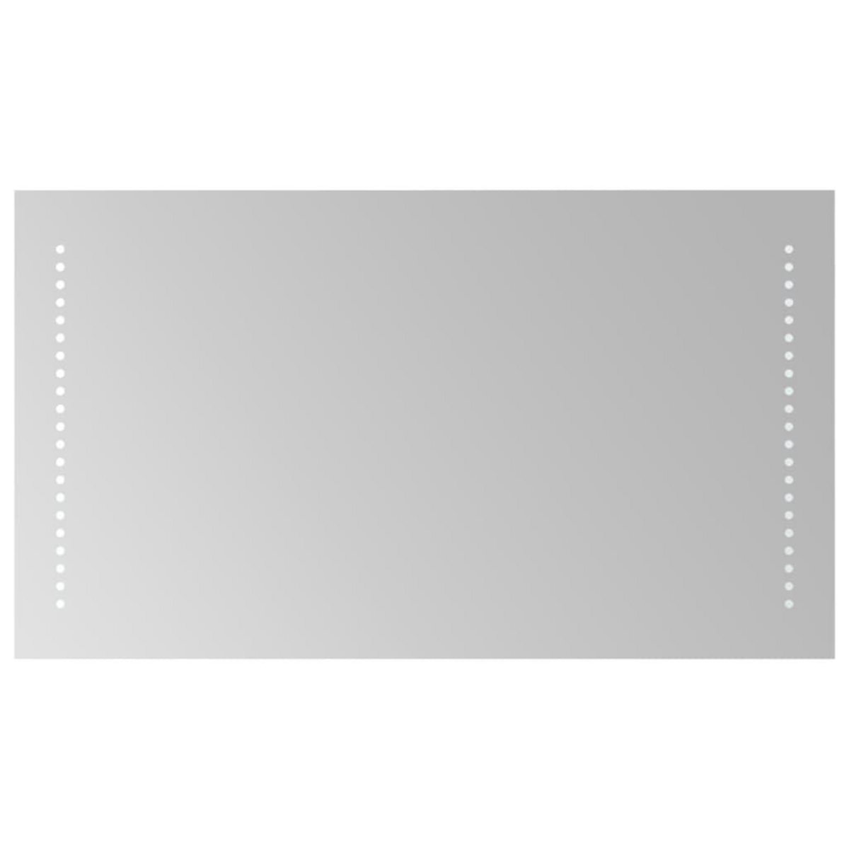 VIDAXL Miroir de salle de bain a LED 40x70 cm