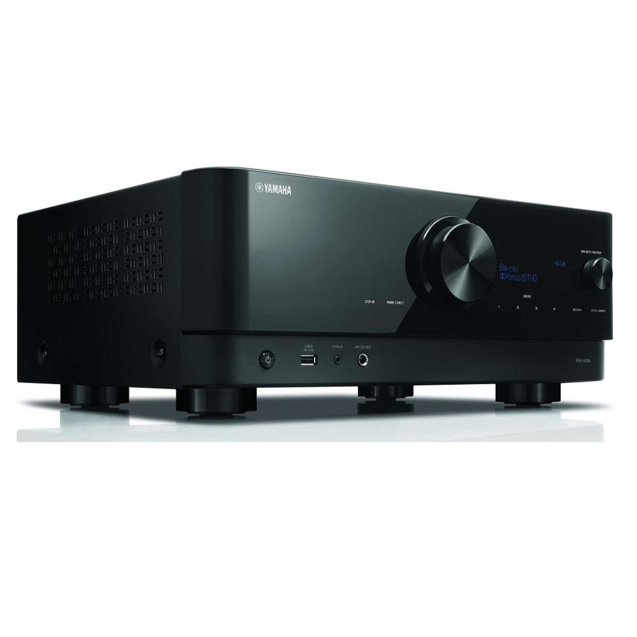 Voir la diapositive 3 : Yamaha Amplificateur 4k ultra hd 2 x 7 x 150w noir - RXV6A