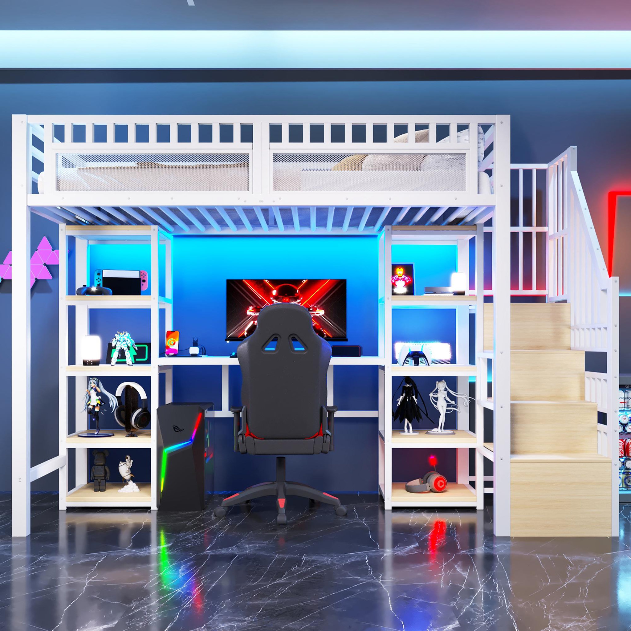 Voir la diapositive 2 : MERAX Lit mezzanine