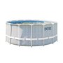 Voir la diapositive 2 : INTEX Piscine tubulaire Chevron ronde 4,88 x 1,22 m - Intex