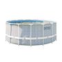 Voir la diapositive 2 : INTEX Piscine tubulaire Chevron ronde 4,88 x 1,22 m - Intex