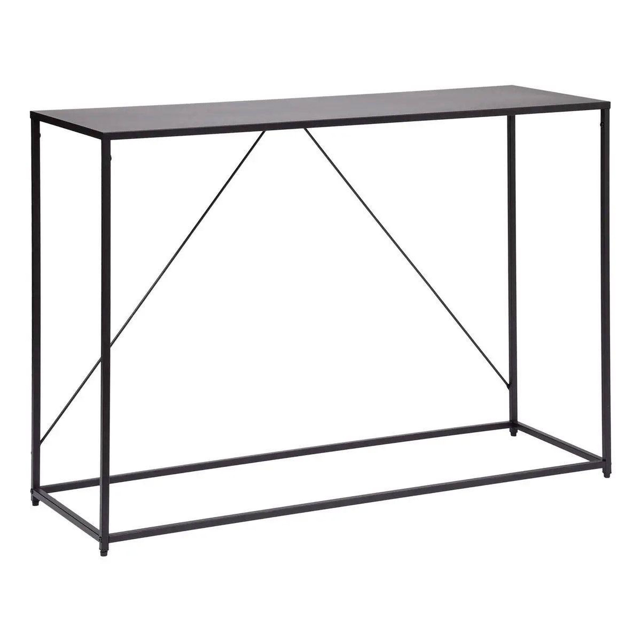 ATMOSPHERA Console design en métal  gota  120cm noir