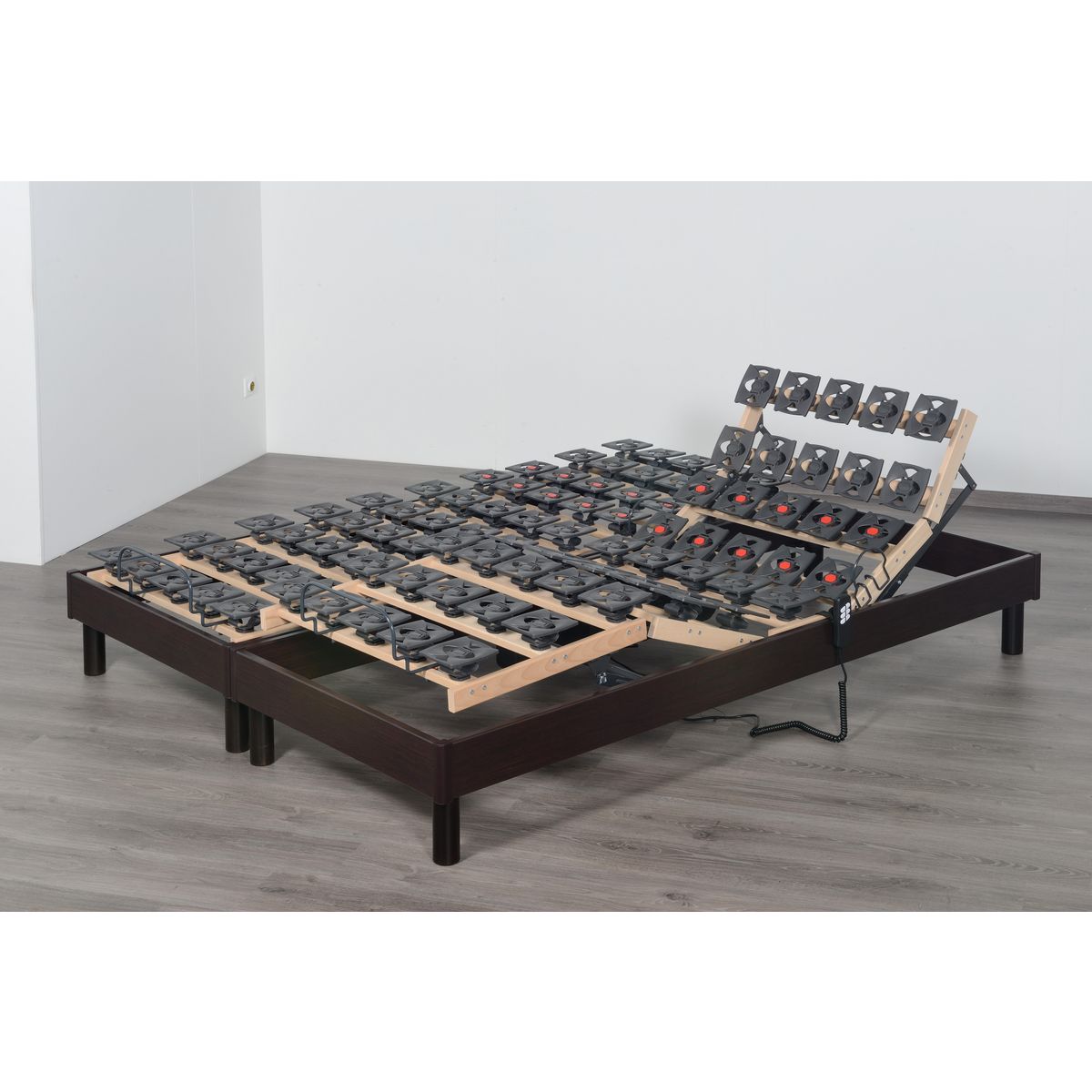 PRESTIGE Collection Lit relaxation électrique TPR accueil mémoire de forme 55kg/m3 180x200 cm DORSOFLEX