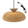 Voir la diapositive 1 : Lumisky Suspension d'extérieur DARMA Beige Rotin D80 cm