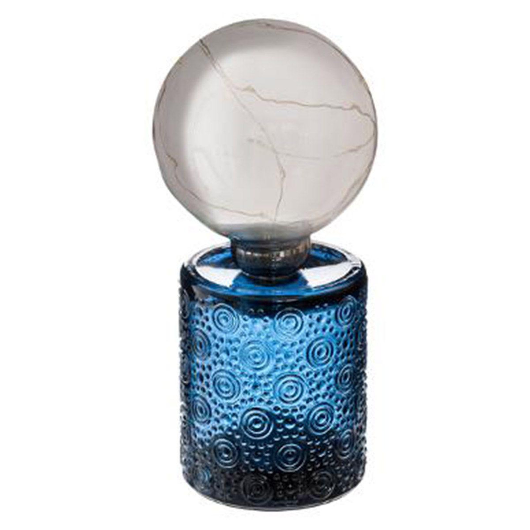 Voir la diapositive 2 : ATMOSPHERA Lampe à poser en verre  10 led  22cm multicolore