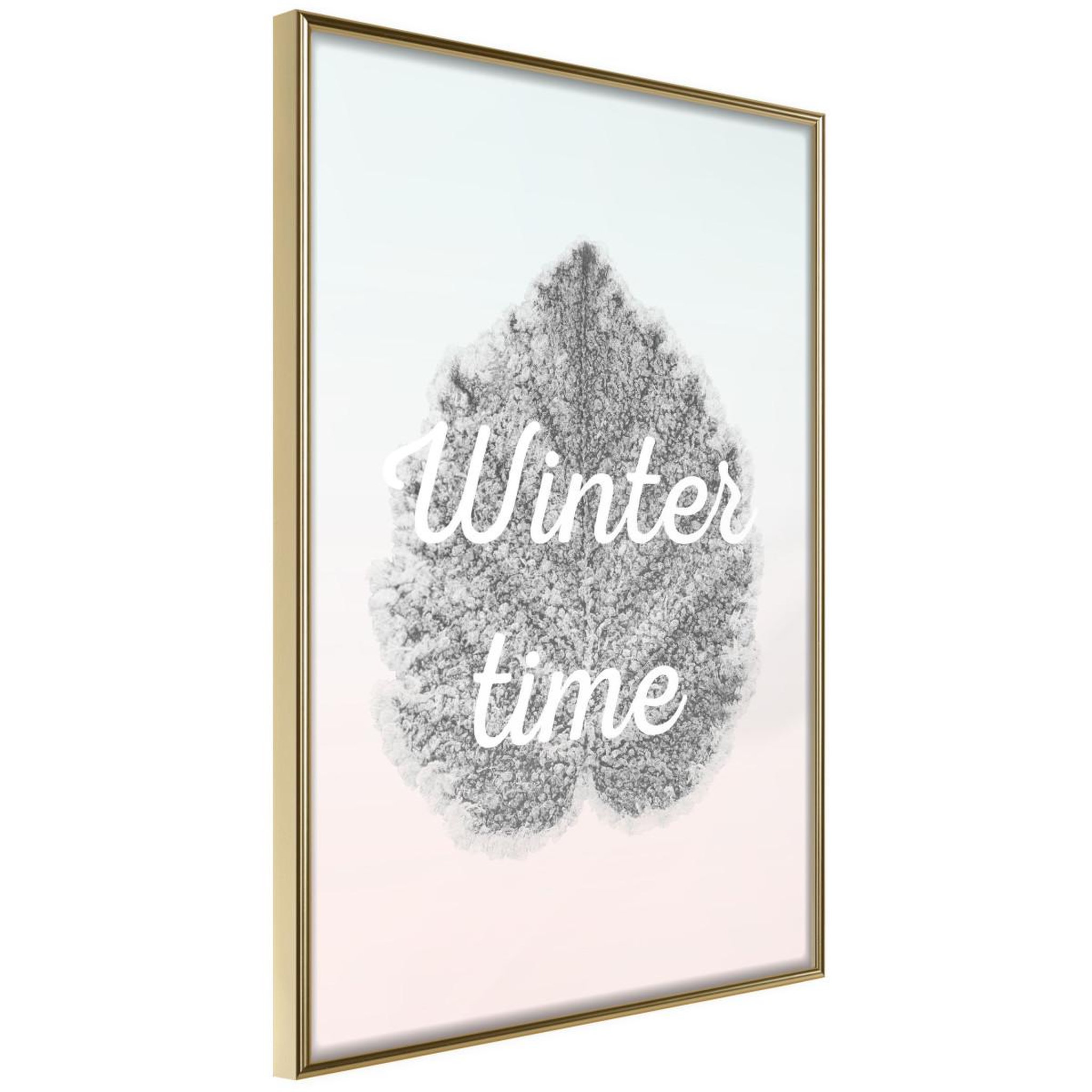 Paris Prix Affiche Murale Encadrée  Winter Leaf