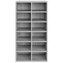 Voir la diapositive 4 : VIDAXL Etagere a chaussures Sonoma gris 54x34x100,5 cm Bois ingenierie