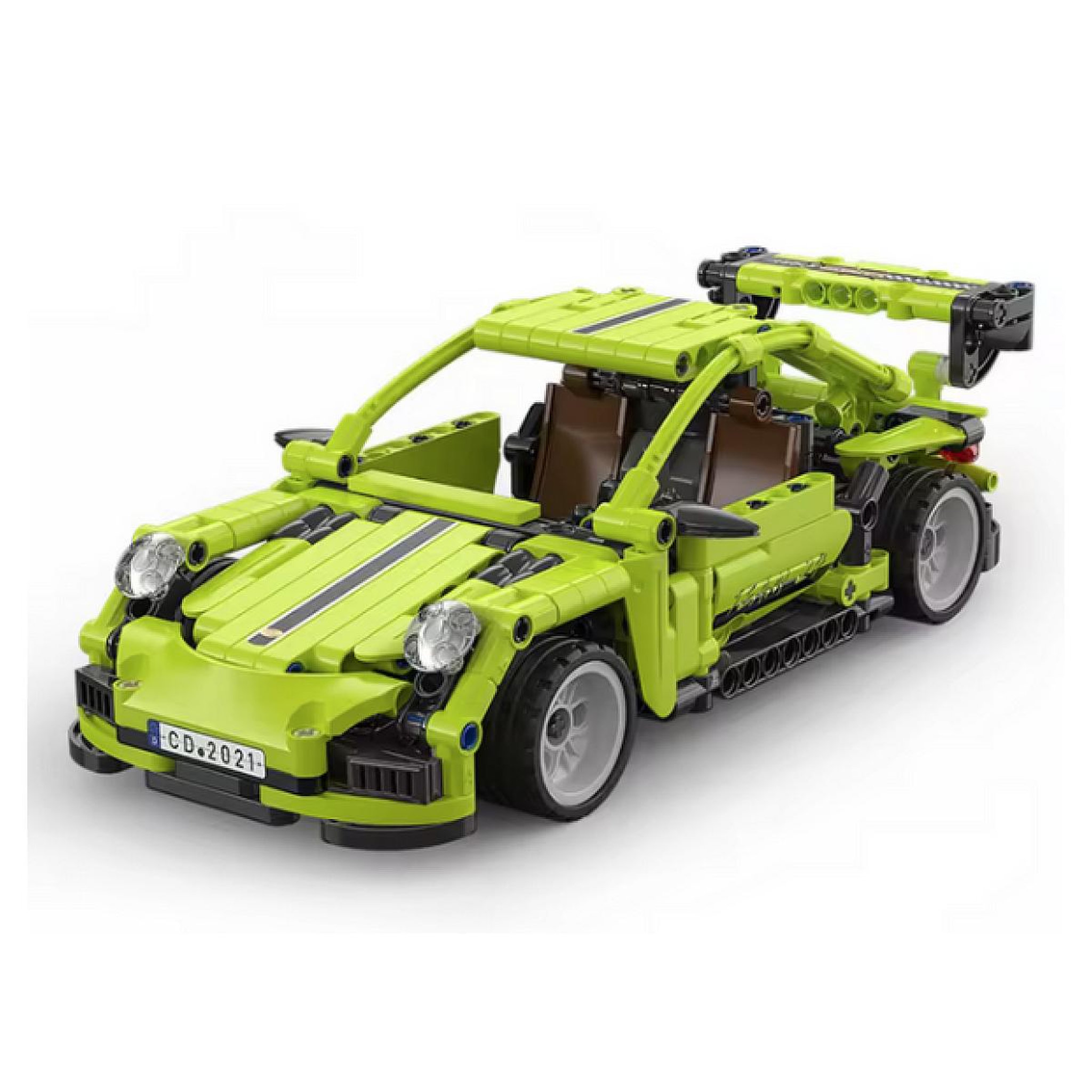 Voir la diapositive 2 : Jamara - Voiture de course a retrofriction Verte