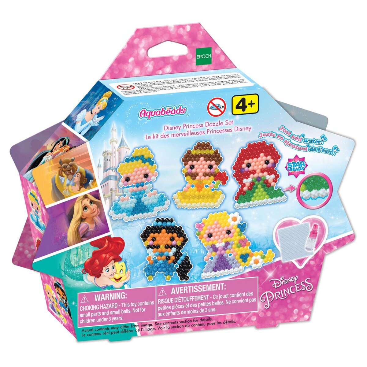 Epoch d'Enfance Le kit des merveilleuses Princesses Disney Aquabeads