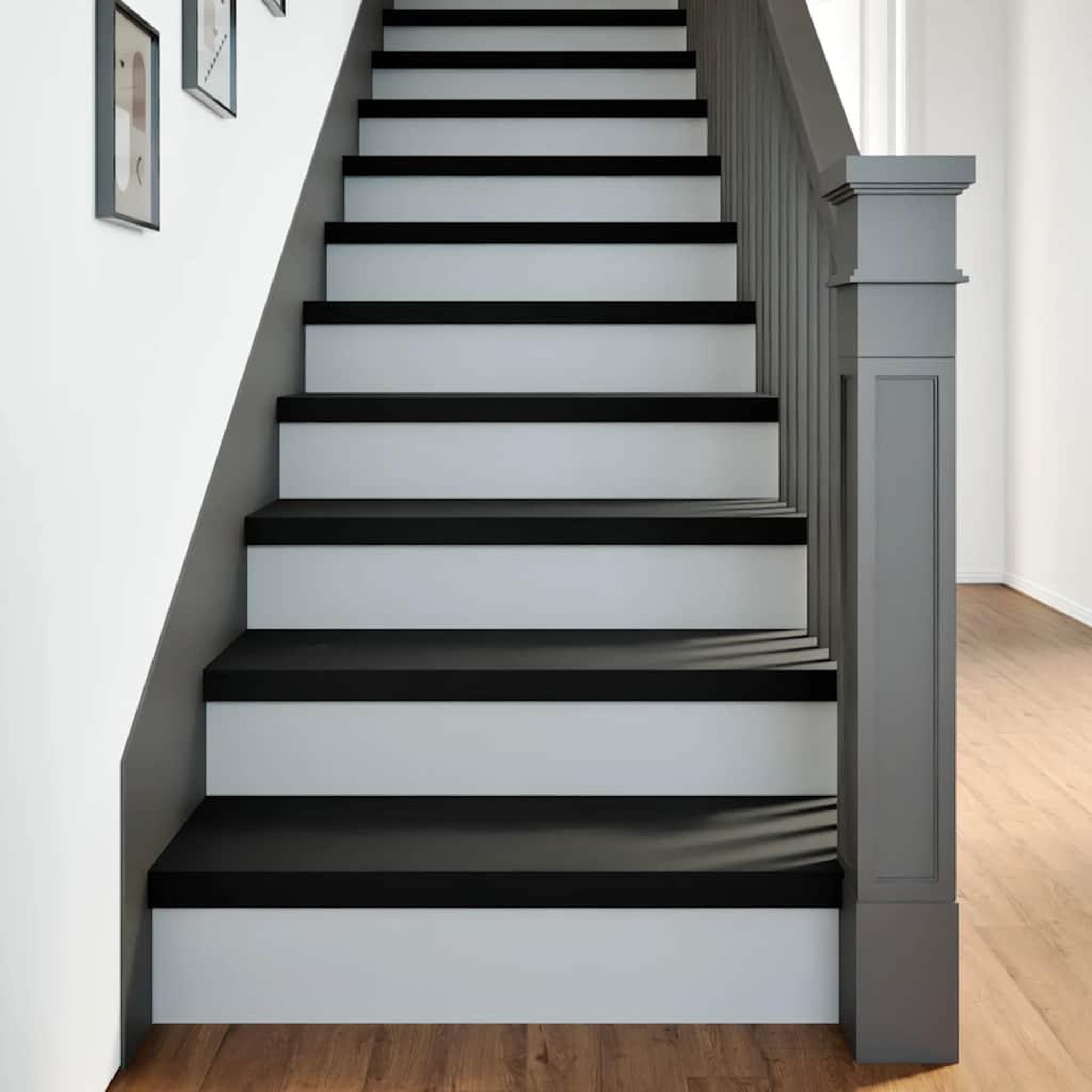 VIDAXL Marches d'escalier 2 pcs marron fonce 80x25x2 cm chene massif