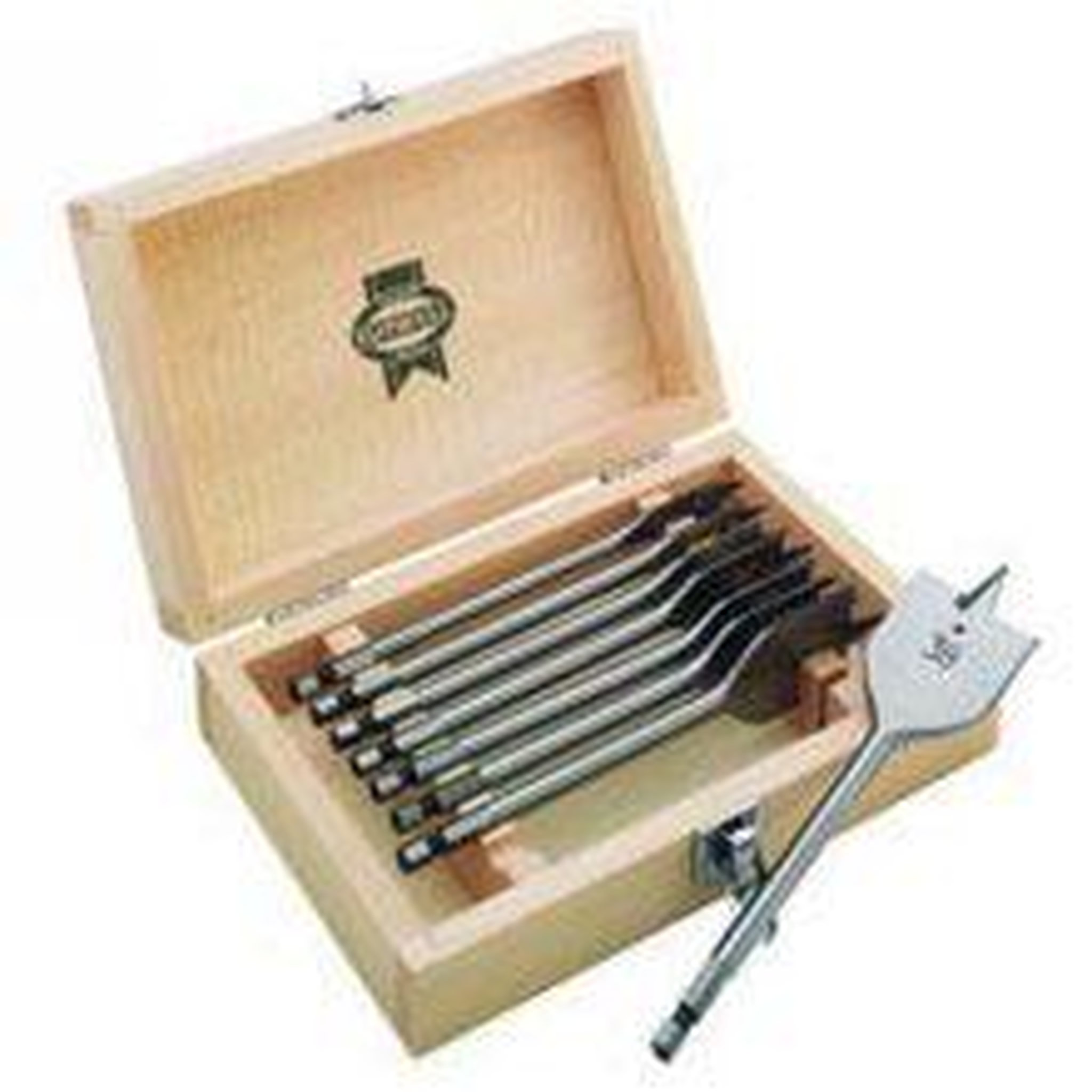 OUTIFRANCE Coffret de 8 mèches à bois plates