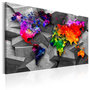 Voir la diapositive 1 : Paris Prix Tableau Imprimé  Cubic World