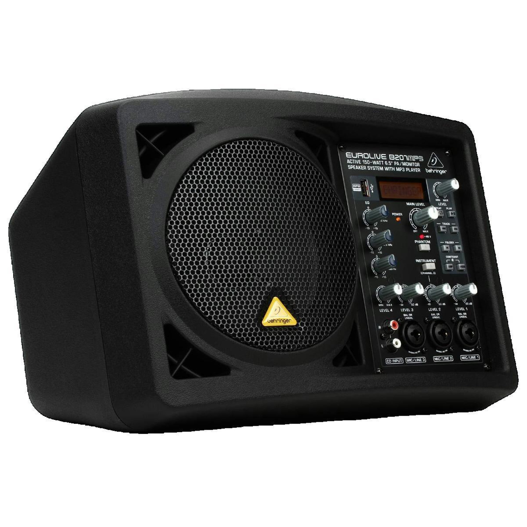 BEEPER Enceinte active portable Behringer B207MP3 avec lecteur MP3 intégré