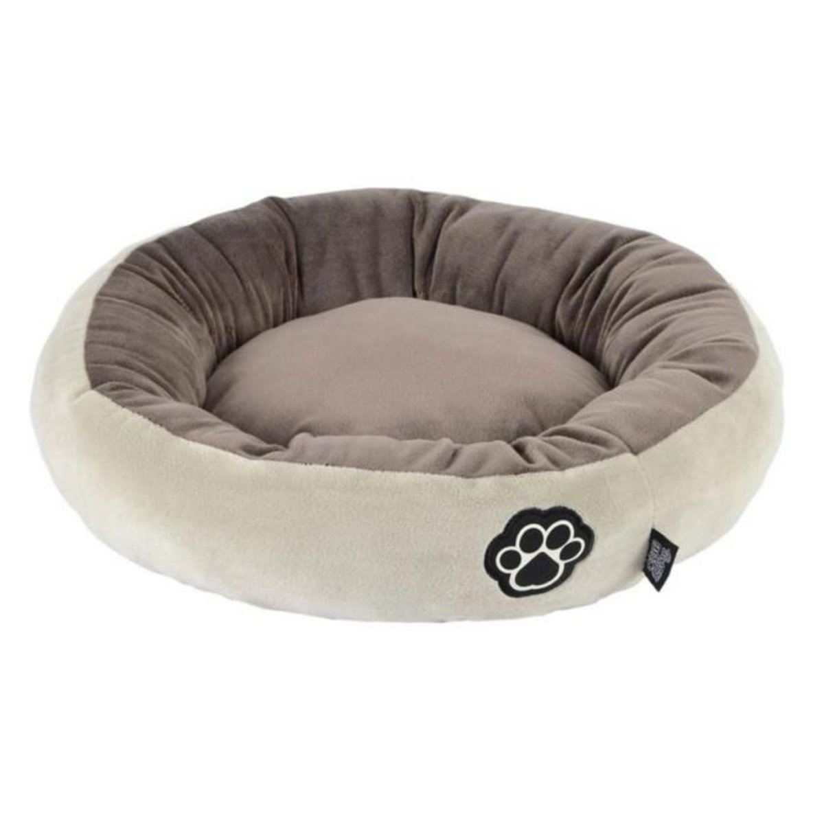 Paris Prix Coussin Donut pour Chien & Chat  Patchy  50cm Beige
