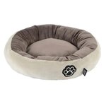 Paris Prix Coussin Donut pour Chien & Chat  Patchy  50cm Beige