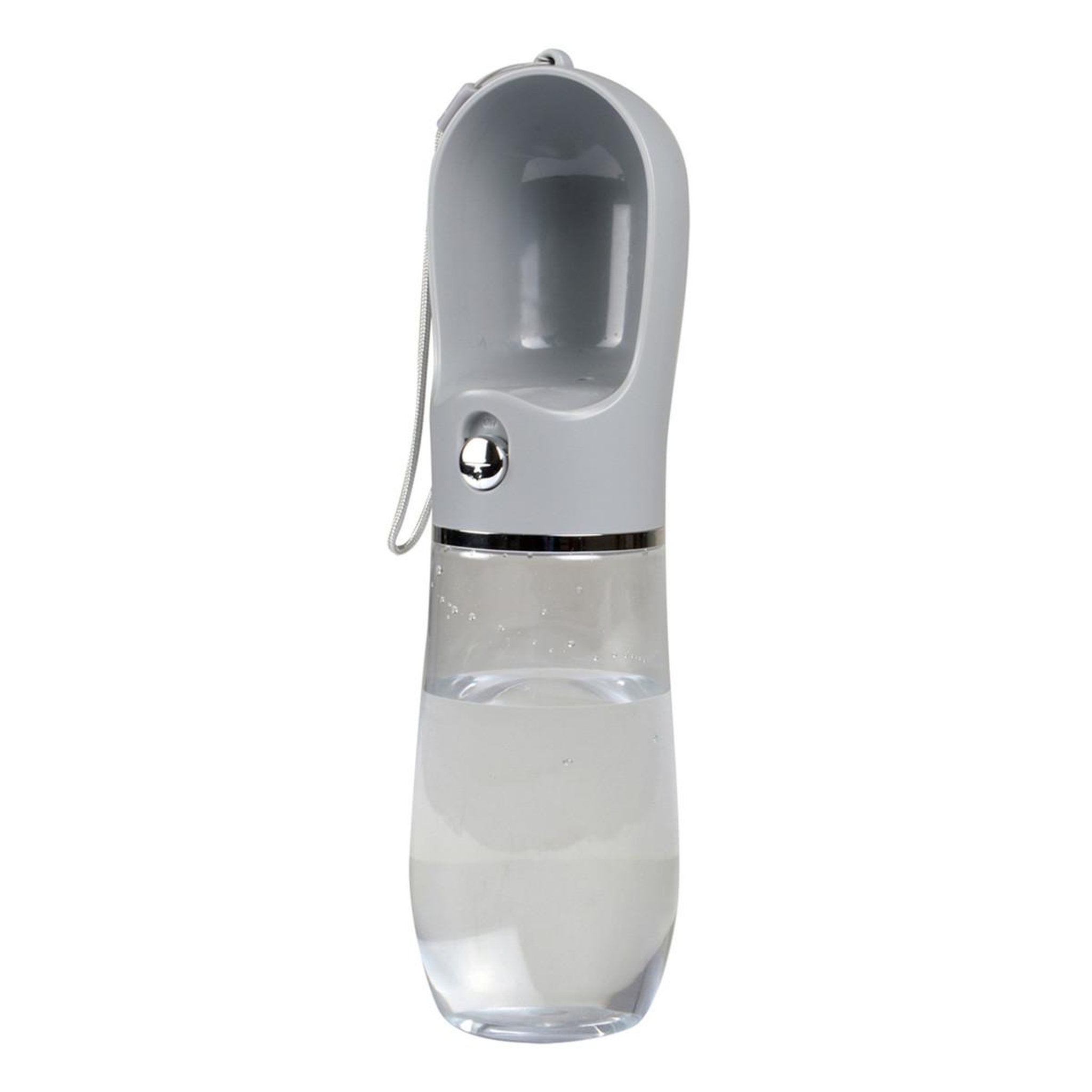 Voir la diapositive 1 : LOVE STORY Gourde pour chien  nomade  500ml gris
