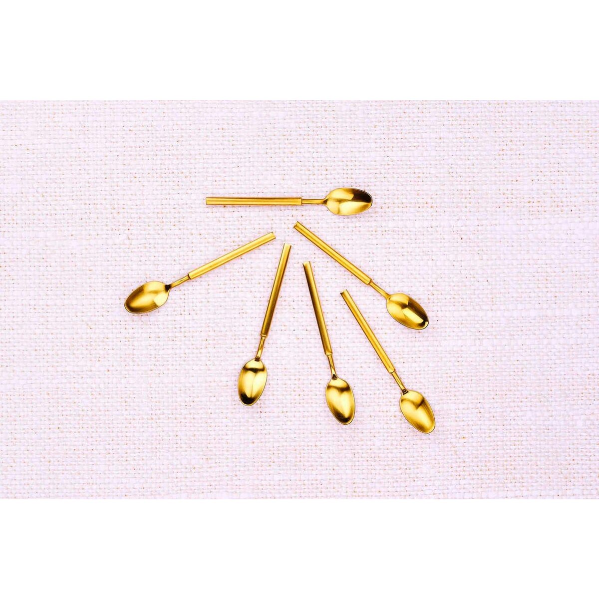 BJORN Coffret 6 petites cuillères VIGGO - Gold