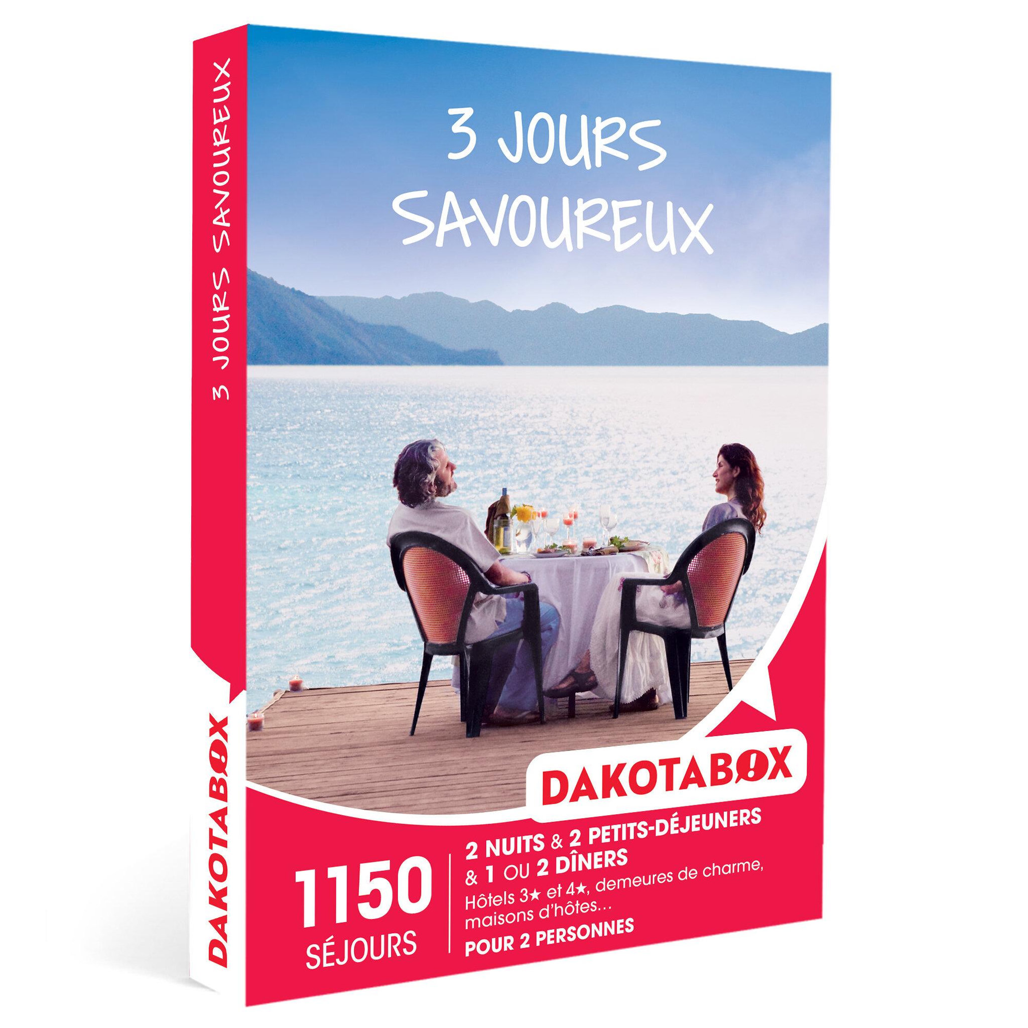 Voir la diapositive 1 : Smartbox 3 jours savoureux - Coffret Cadeau Séjour