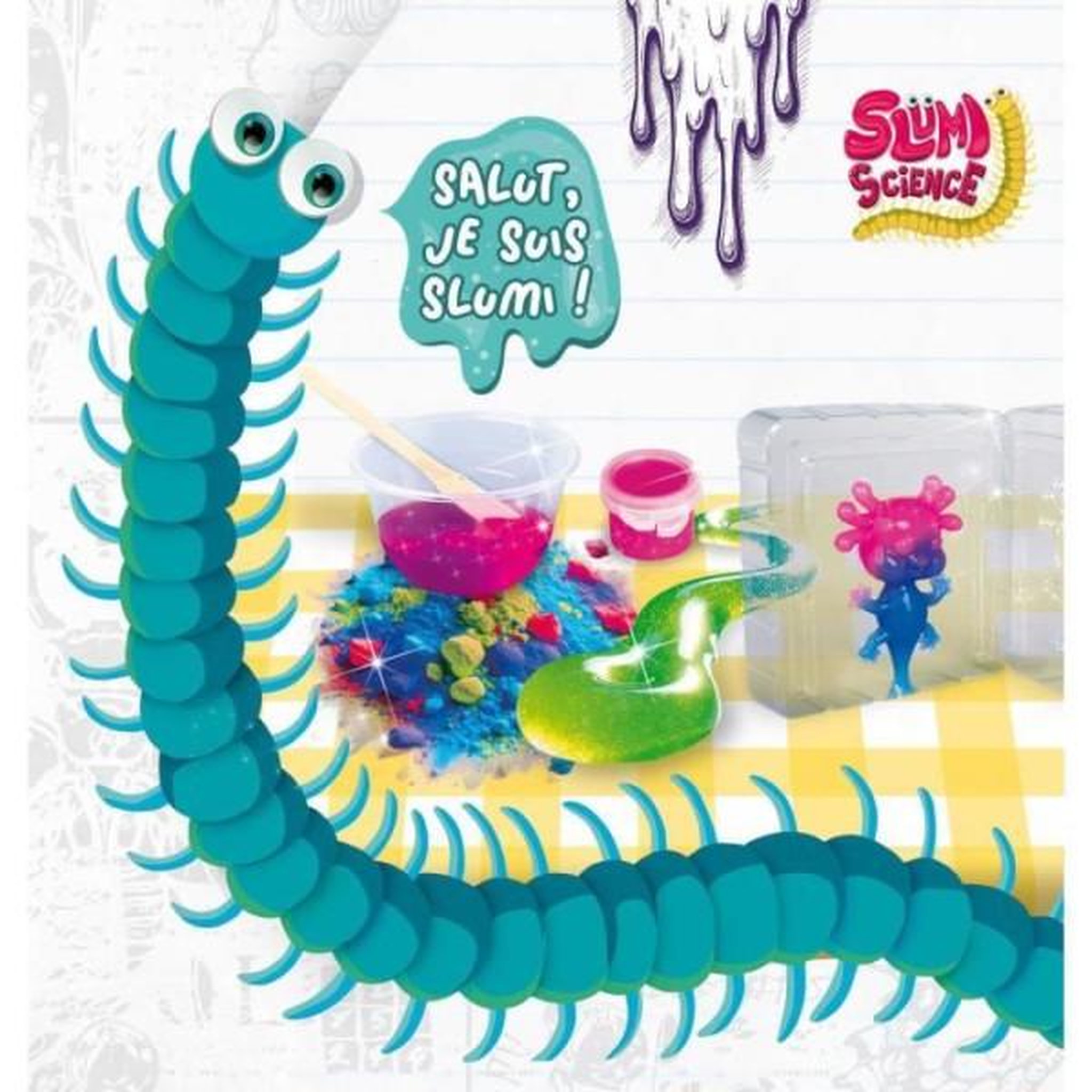 Voir la diapositive 3 : LISCIANI GIOCHI Pocket AXOLOTL - Kit Scientifique - SLUMI SCIENCE - Composants Magiques, Expérience Amusante